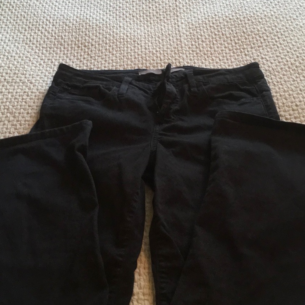 Black bell bottom Joes jeans